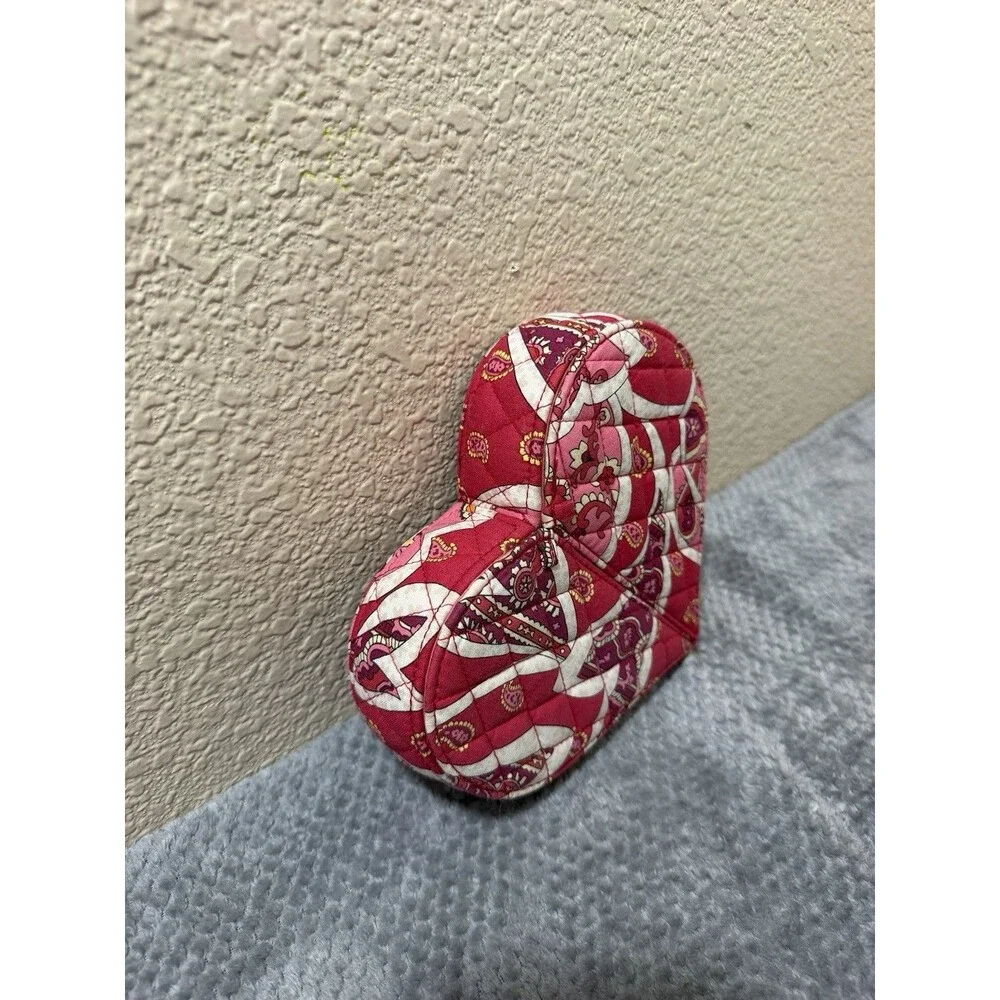 Vera Bradley Heart Jewelry Case Keepsake Holder